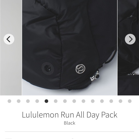 Lululemon run all day 15L backpack black - Picture 2 of 14